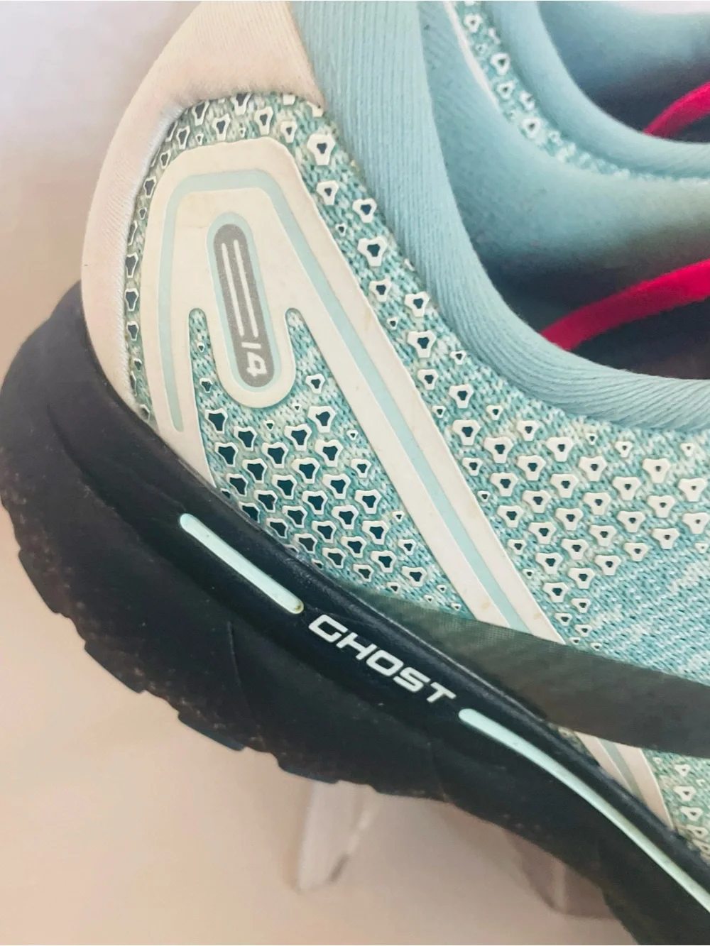 BROOKS Shoes GHOST 14 Womens Size 10Teal Running Sneaker Athletic Shoes